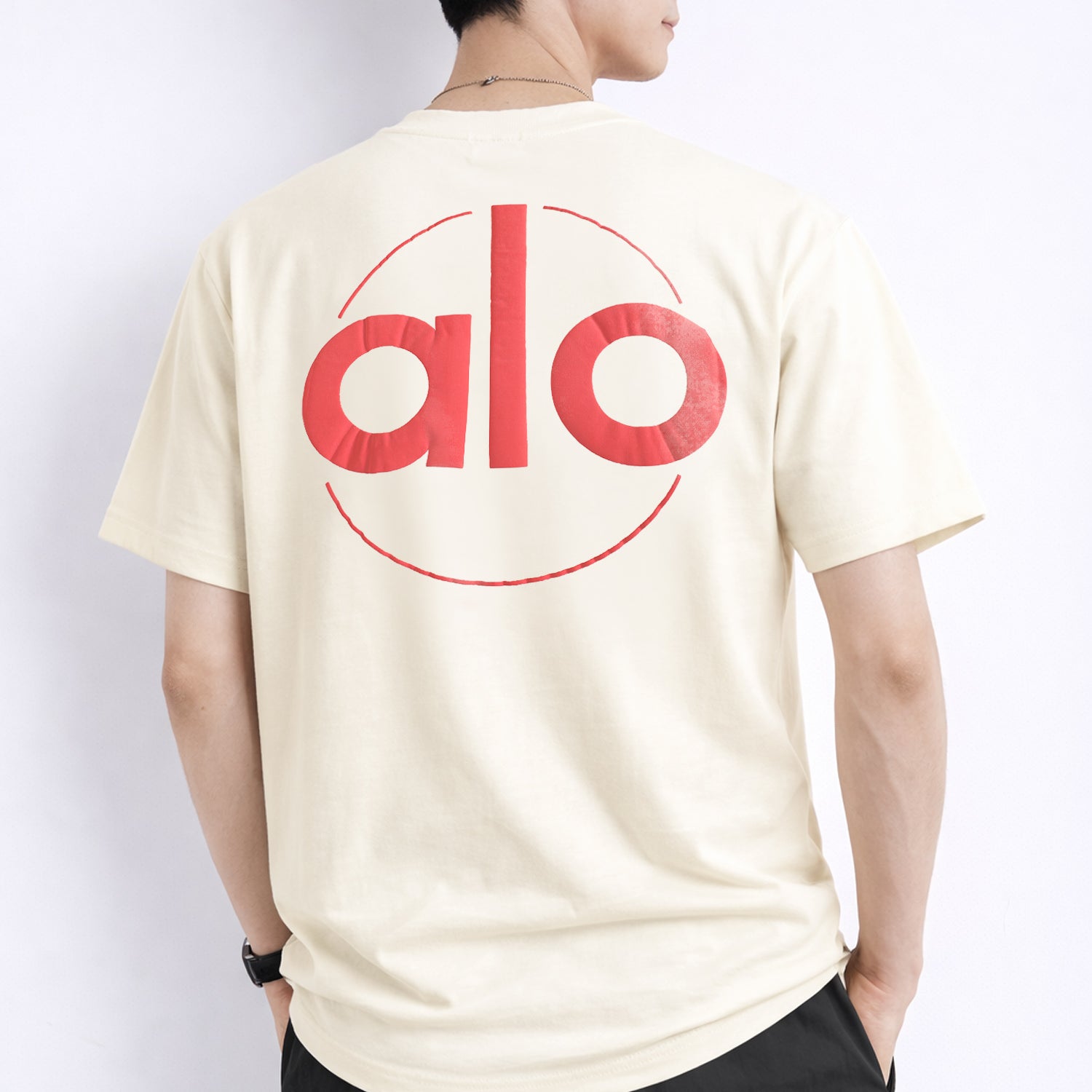 Alo Front Minimalist Style Men's Tee