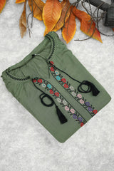 Embroidered Design Fitment Belt Turkish Imported Top