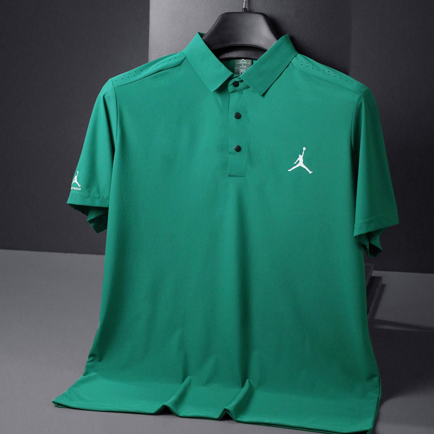 Jrdn Team Style Jumpman Dry-Fit Polo