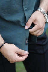 Turbo Textured Relaxed Fit Casual Shirt