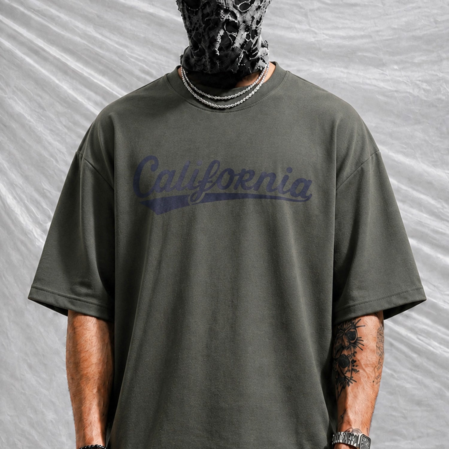 California Relaxed Graphic Oversize Tee