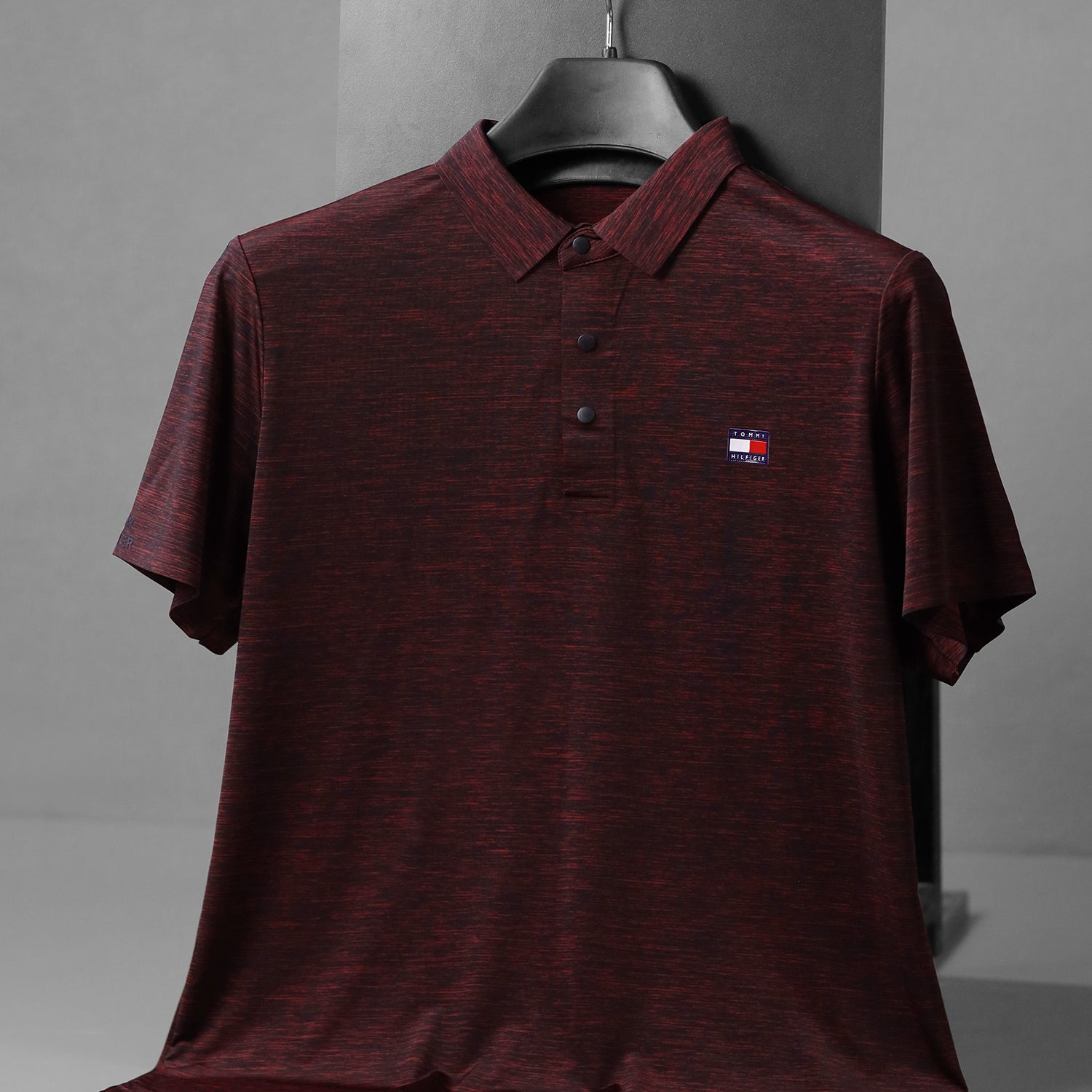 Tmy Modern Fit Performance Imp Dry-Fit Polo