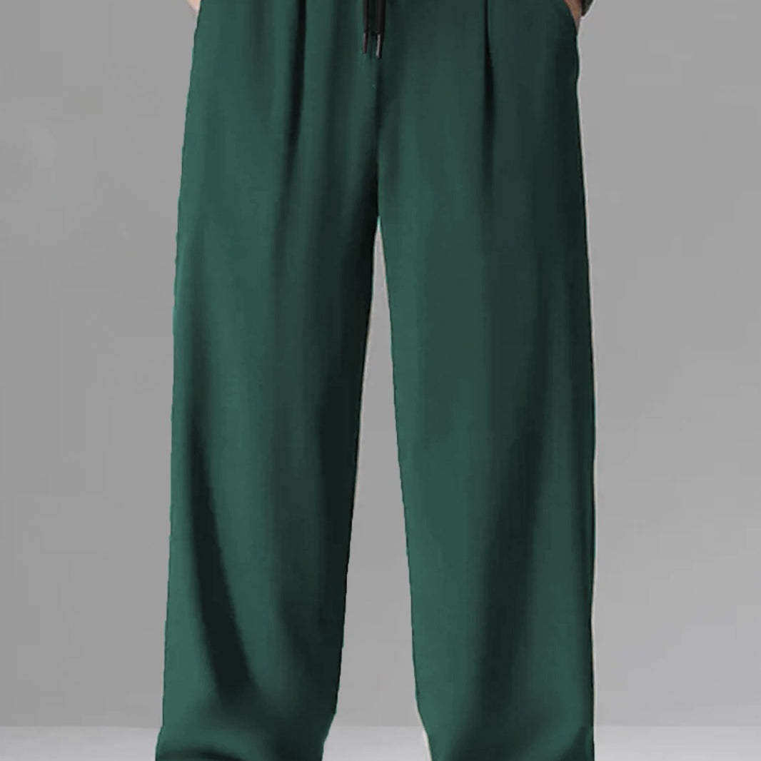 Relaxed Straight Baggy Loose Bottom Trouser