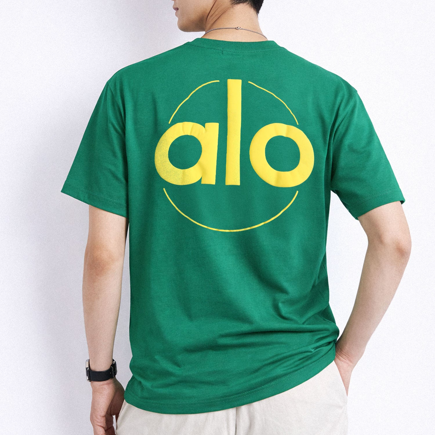 Alo Front Minimalist Style Men's Tee