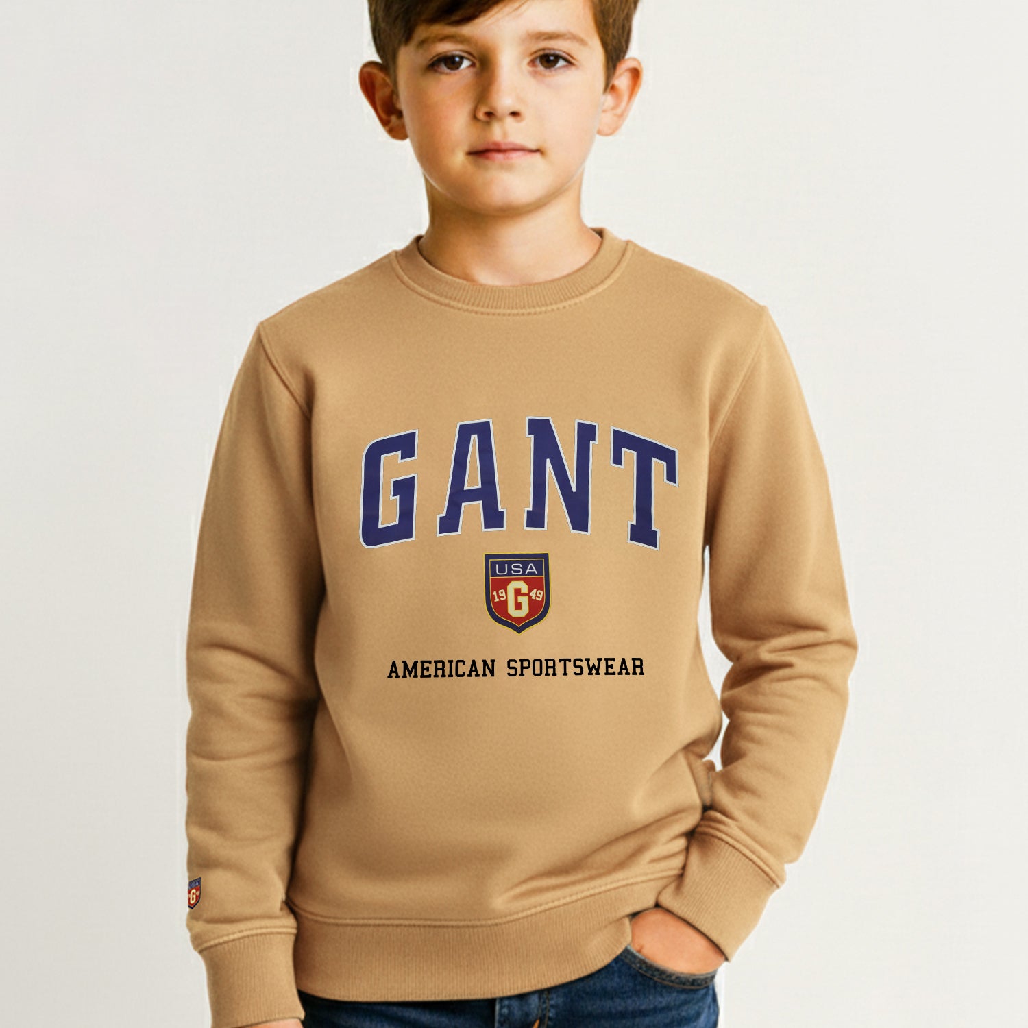 Gant Graphic TurtleNeck Imported Unisex Kids SweatShirt