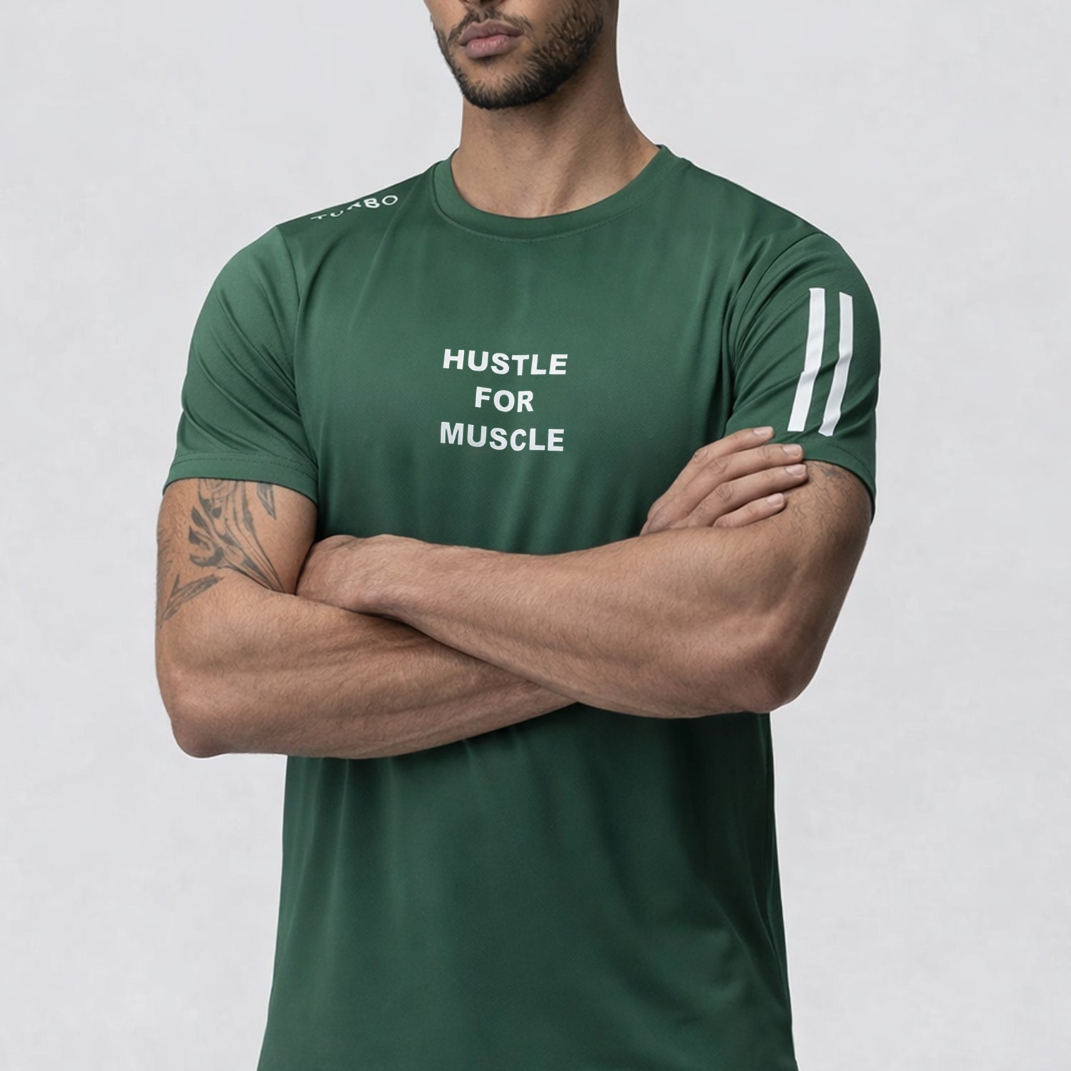 Turbo Hustle For Muscle Imp Dry-Fit Tee