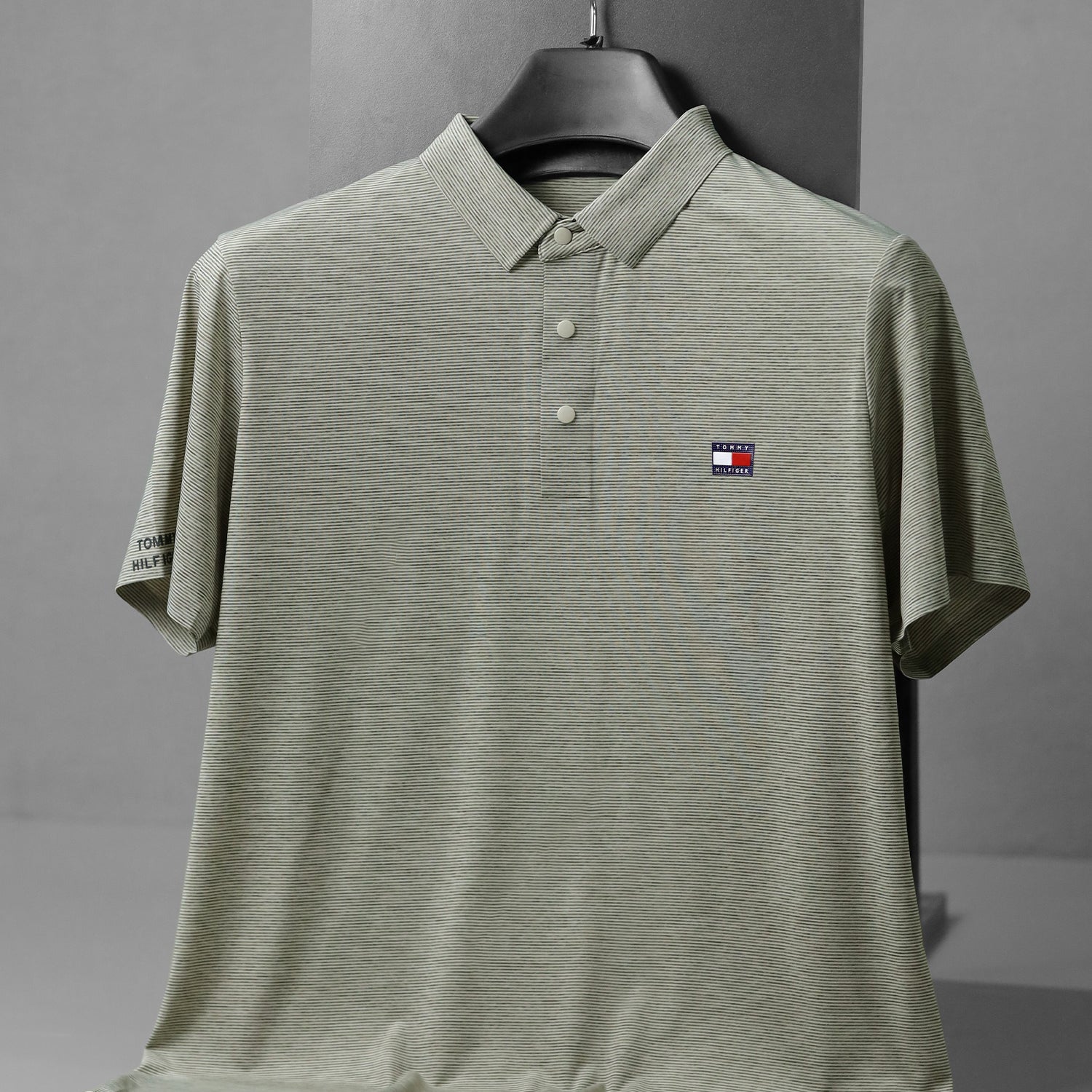 Tmy Modern Fit Performance Imp Dry-Fit Polo