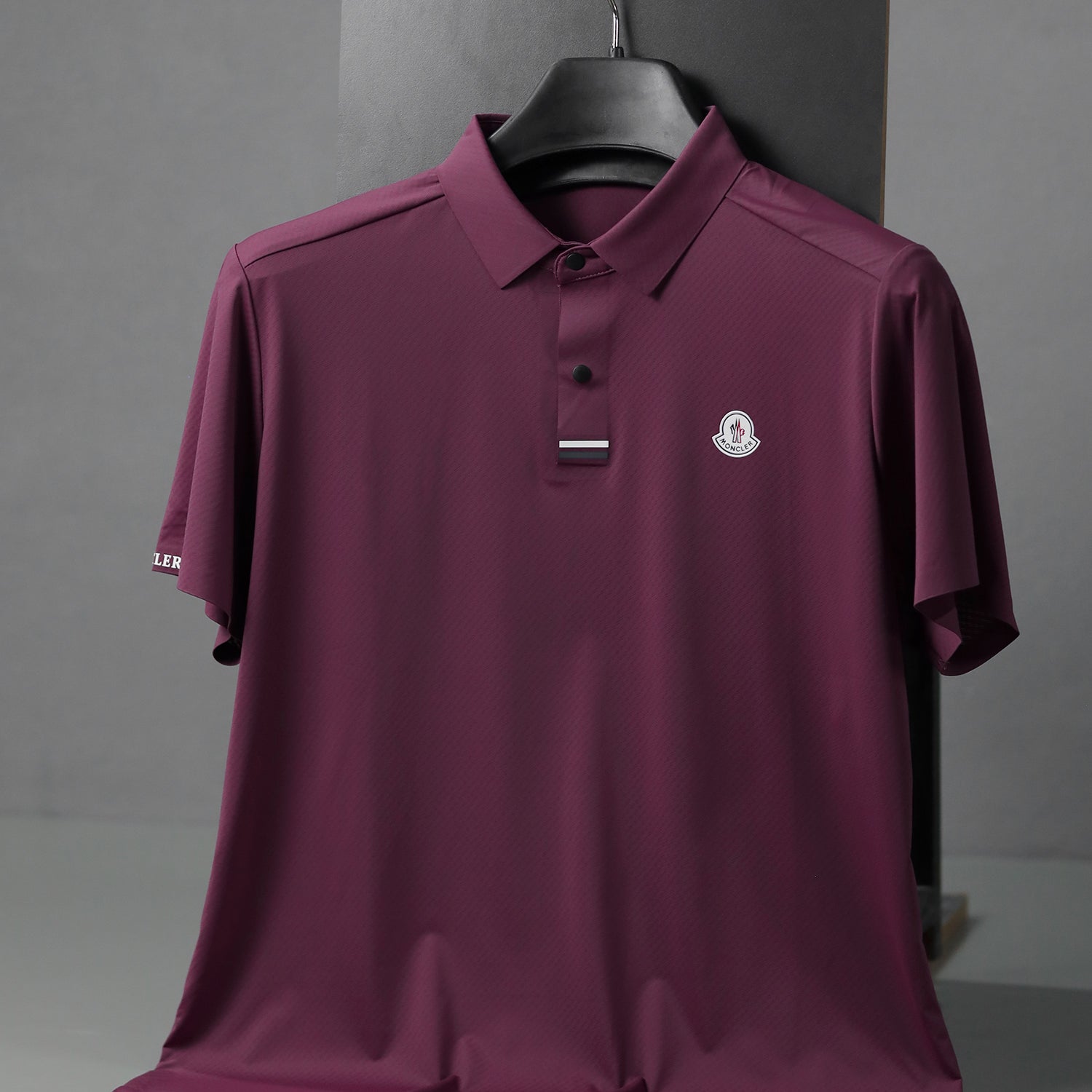 Monclr Moisture-Wicking Imp Dry-Fit Polo
