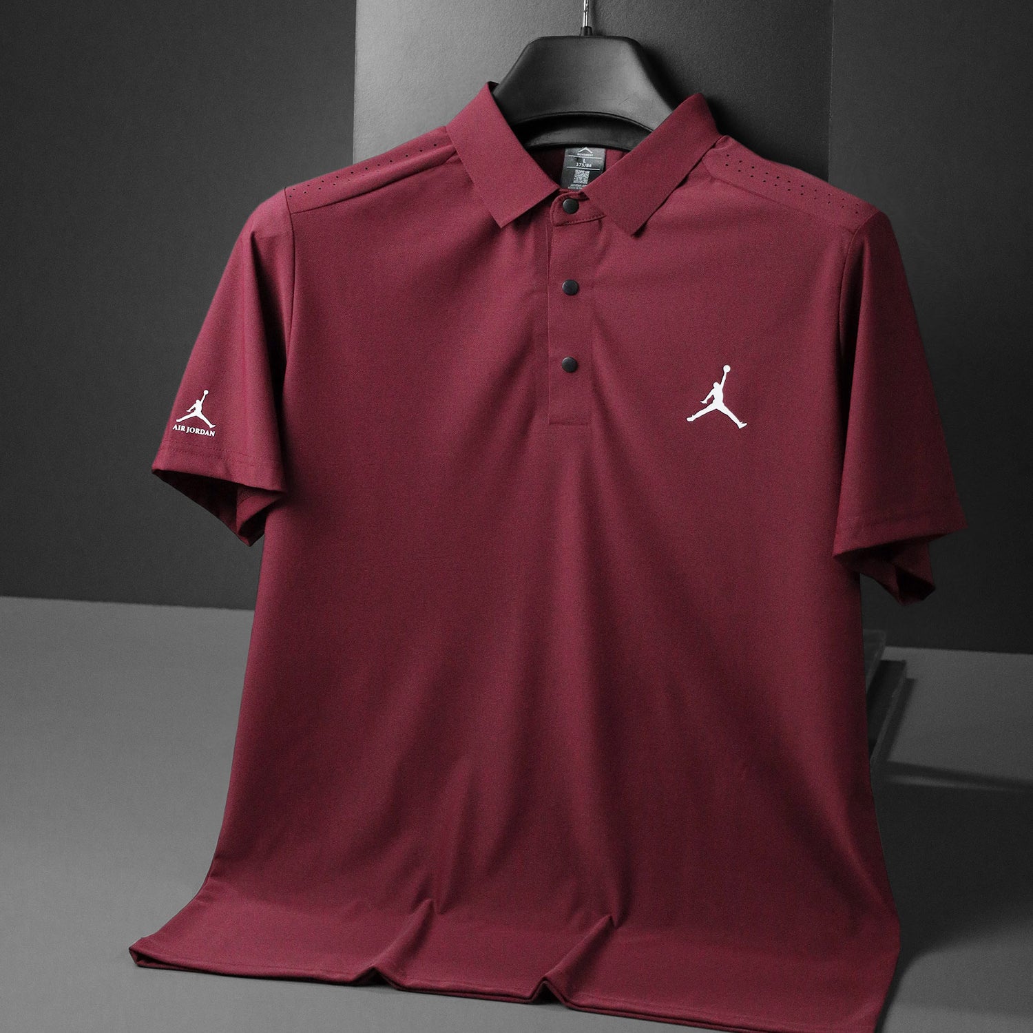 Jrdn Team Style Jumpman Dry-Fit Polo