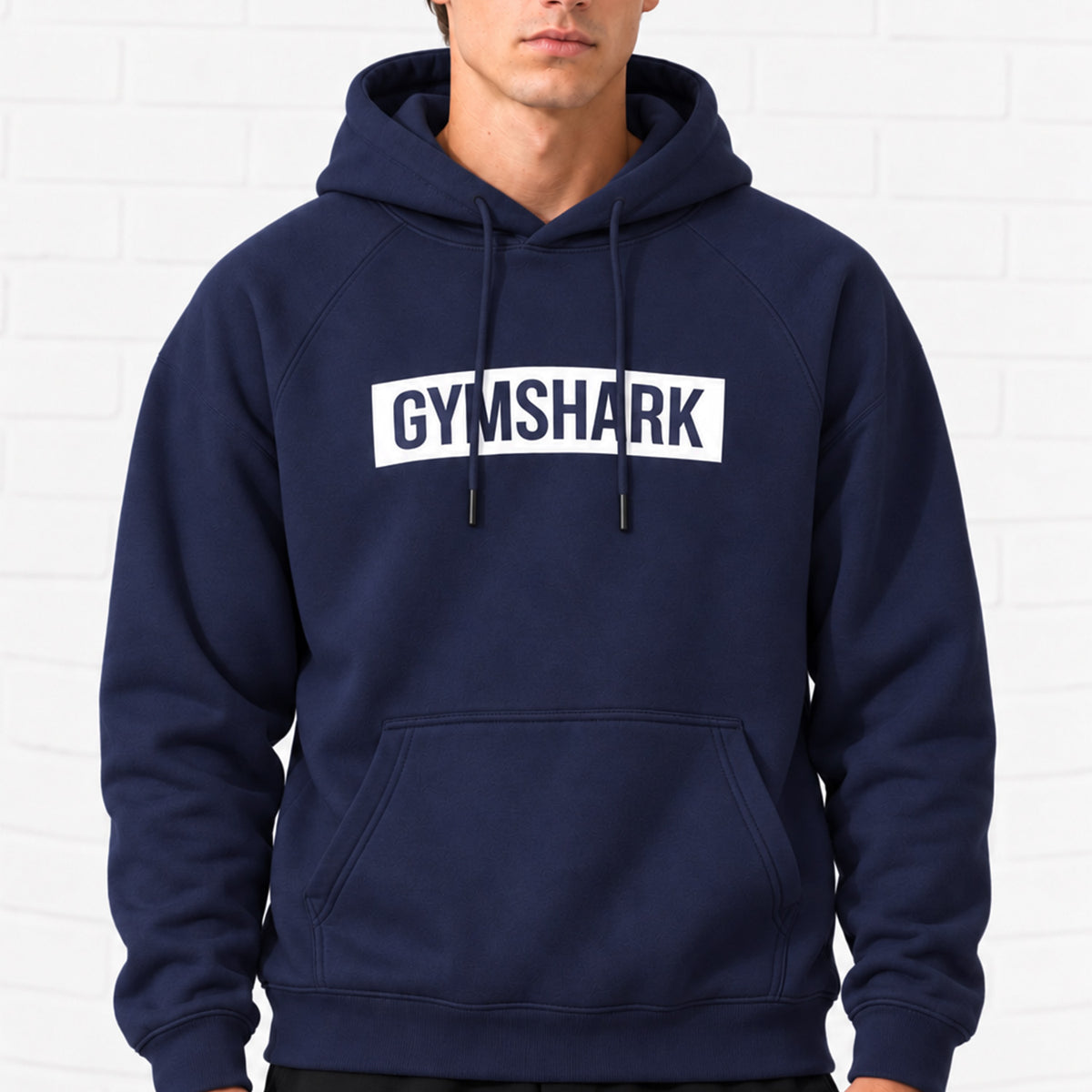 Gymshrk Worn Graphic Men's Hoodie
