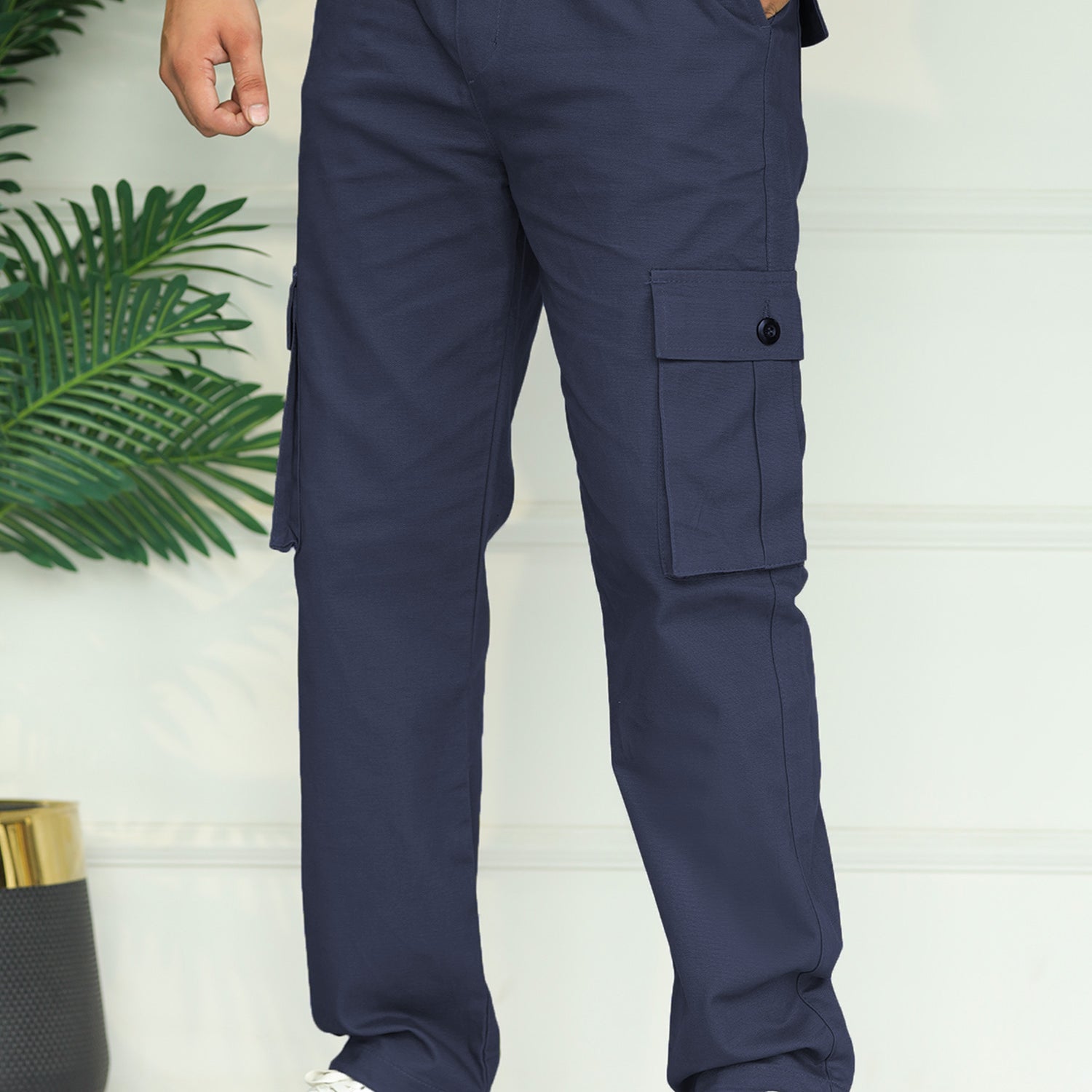 Turbo's 6 Pockets Loose Bottom Cargo Trouser