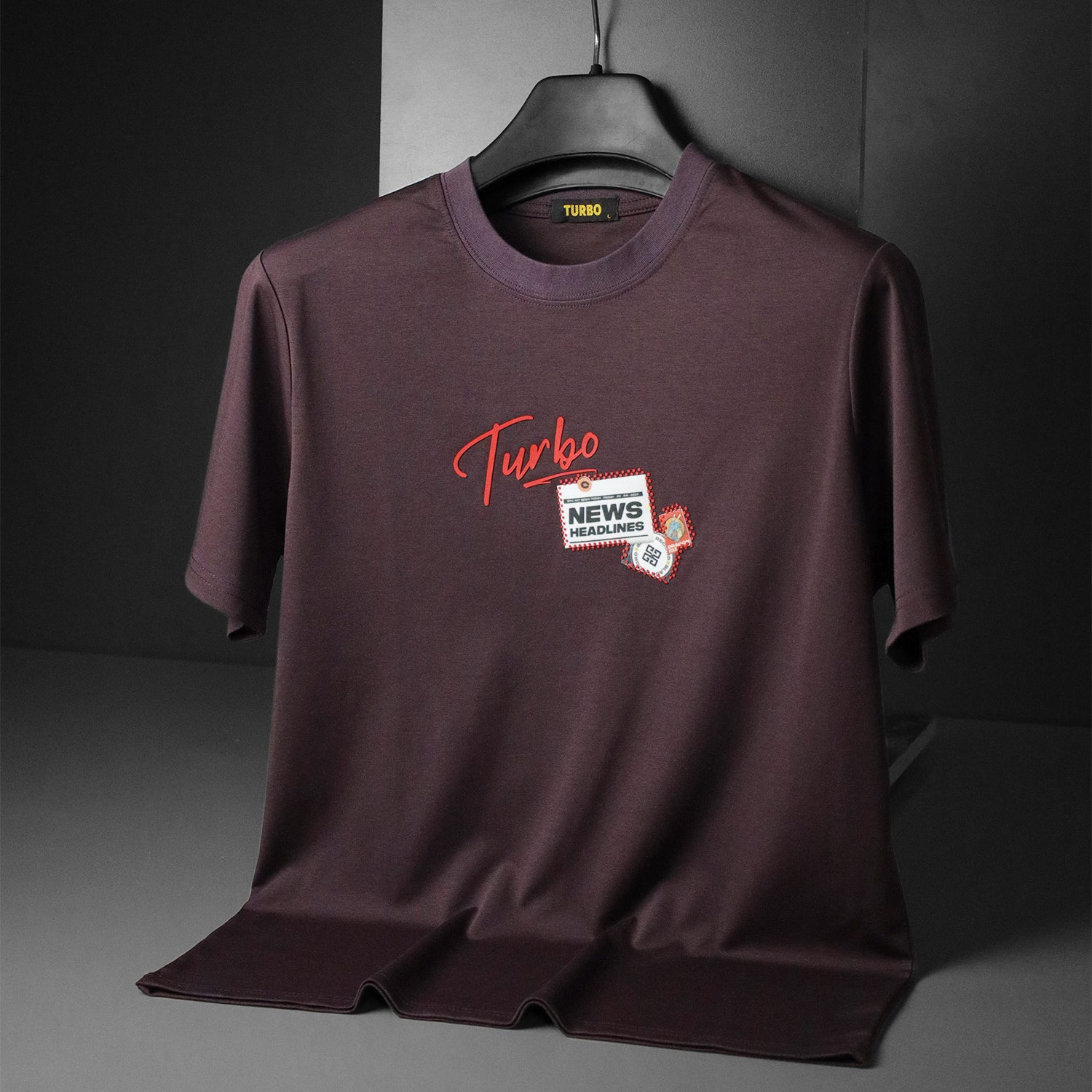 Turbo News HeadLines Graphic Tee