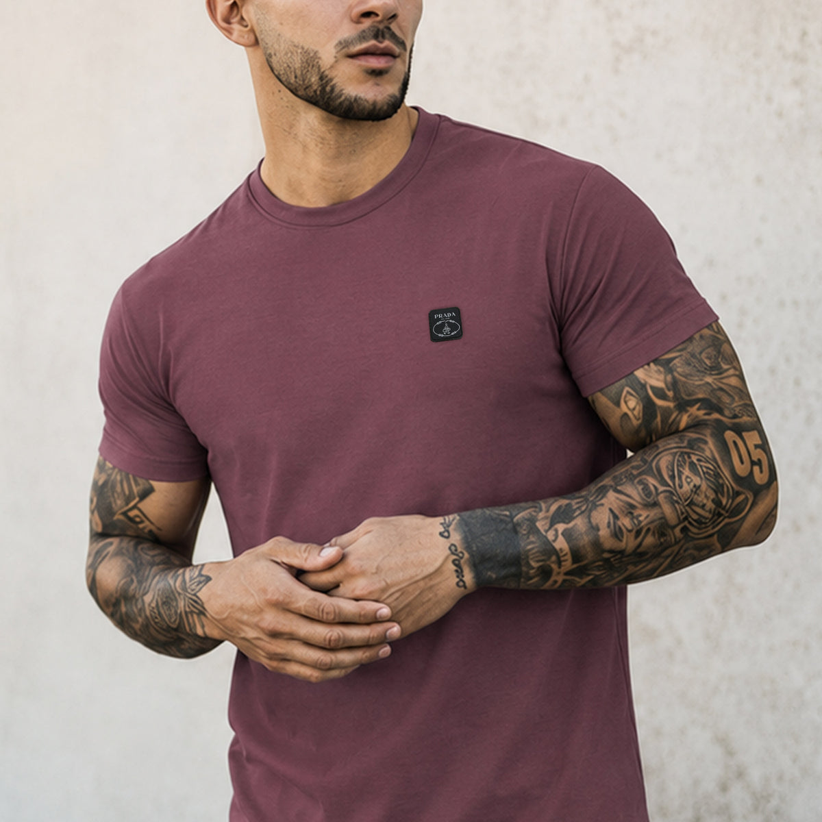 Prda Iconic Micro Siren Badge Men's Tee