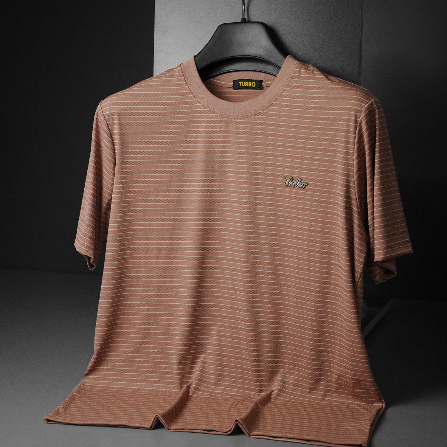 Turbo Horizontal Stripes Design Tee