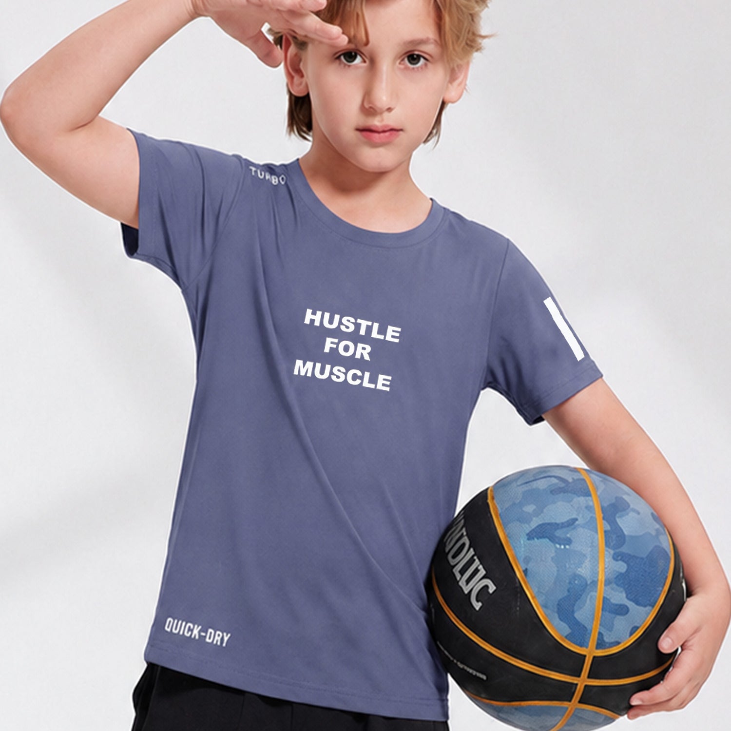 Turbo Legacy Core Performance Kid's Dry-Fit Tee