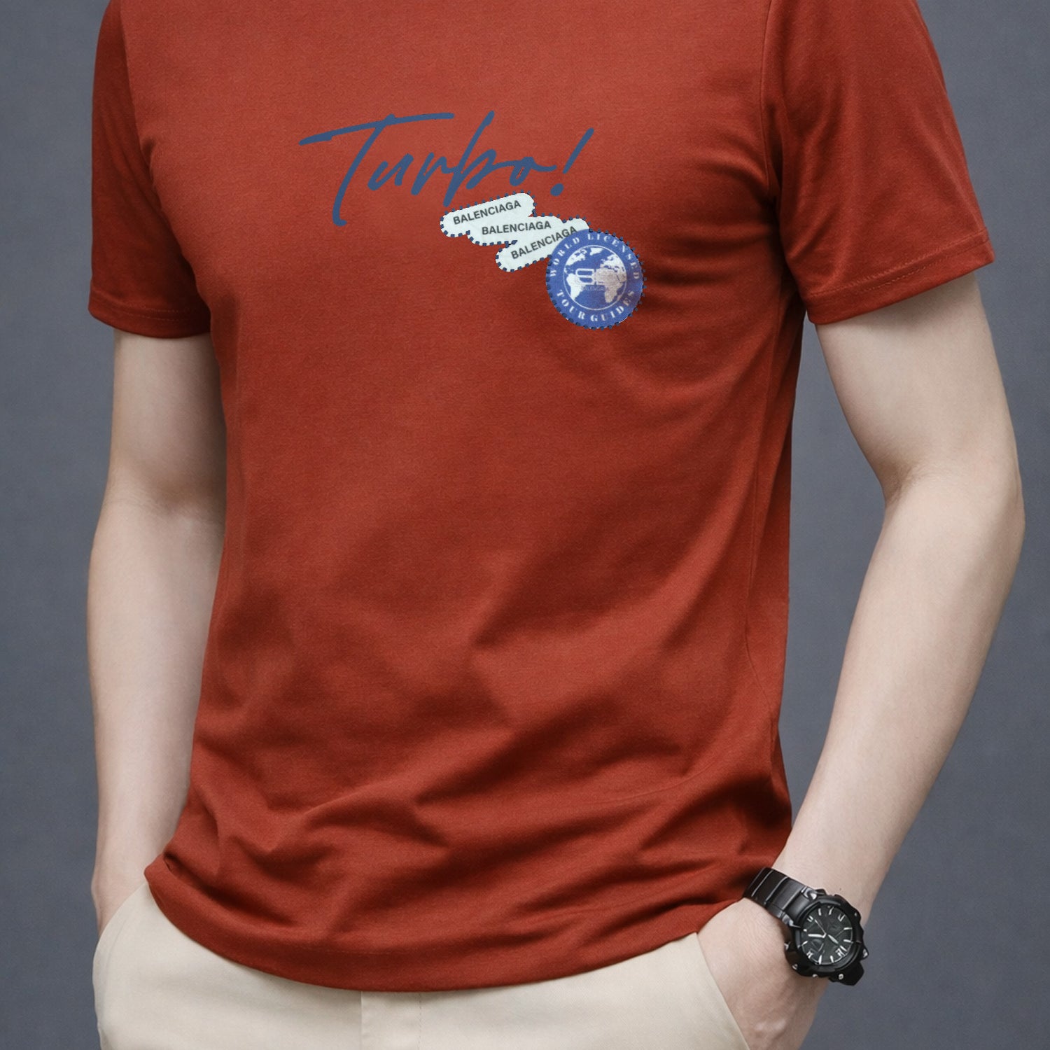 Turbo Circular Patch Graphic Tee
