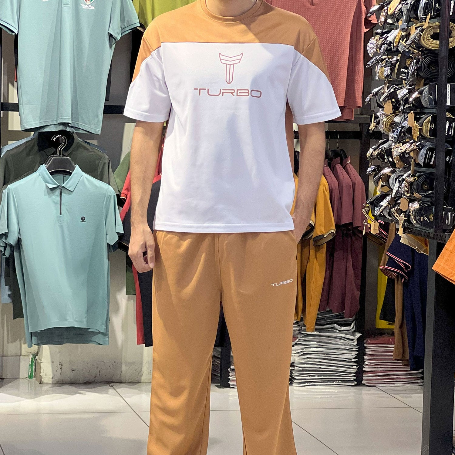 Turbo Wrangler Sleeve Oversize Quick-Dry Tracksuit