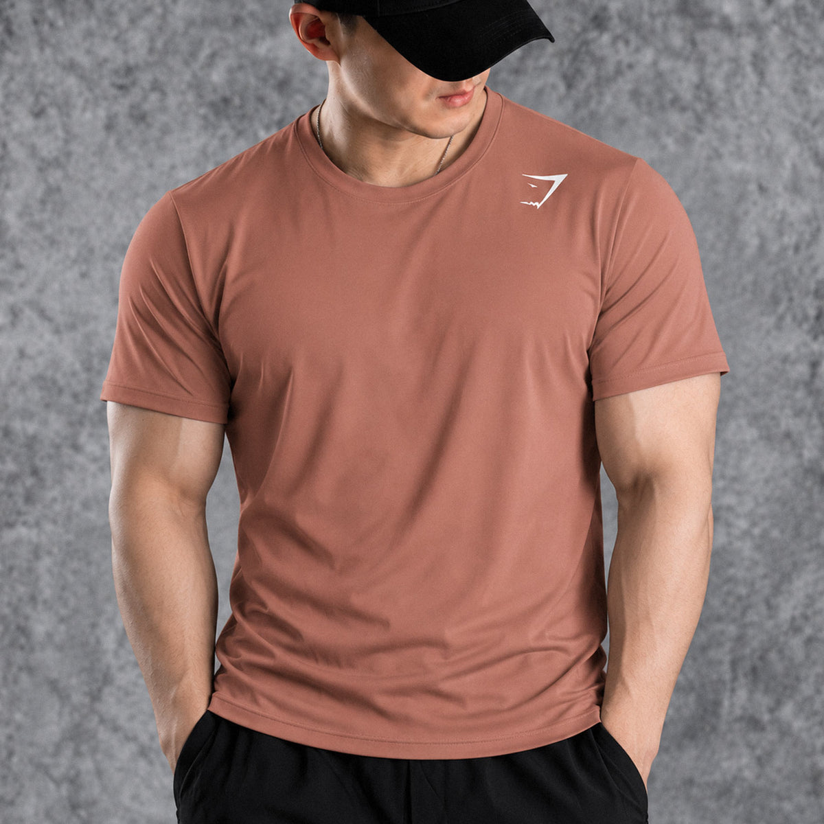 Gym Shrk Strength Arrival Dry-Fit Tee