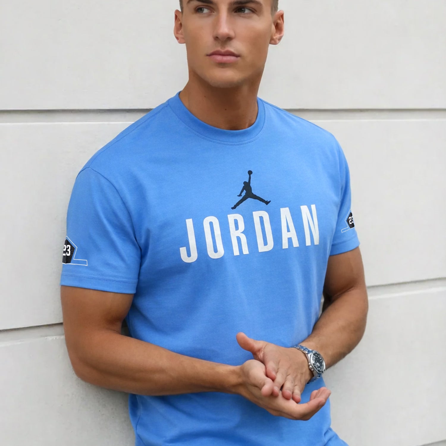 Jrdn Strech Crew Men's Tee