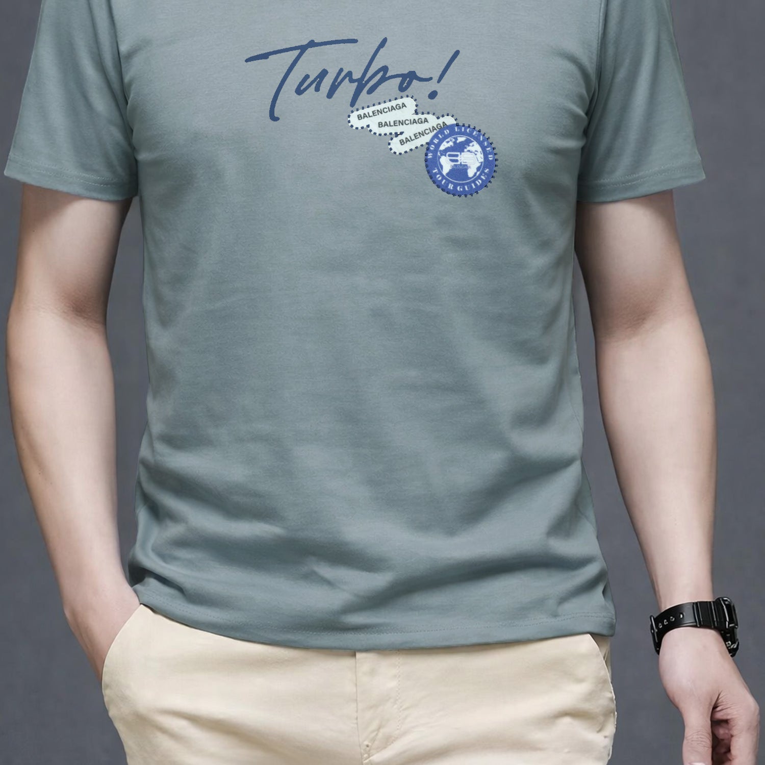 Turbo Circular Patch Graphic Tee