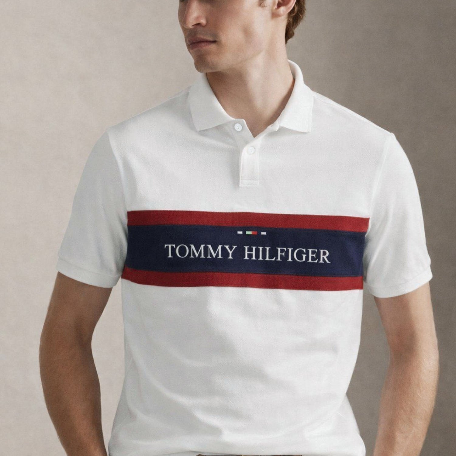 Tmy Hilfgr Regular Fit Wicking Men's Polo Shirt