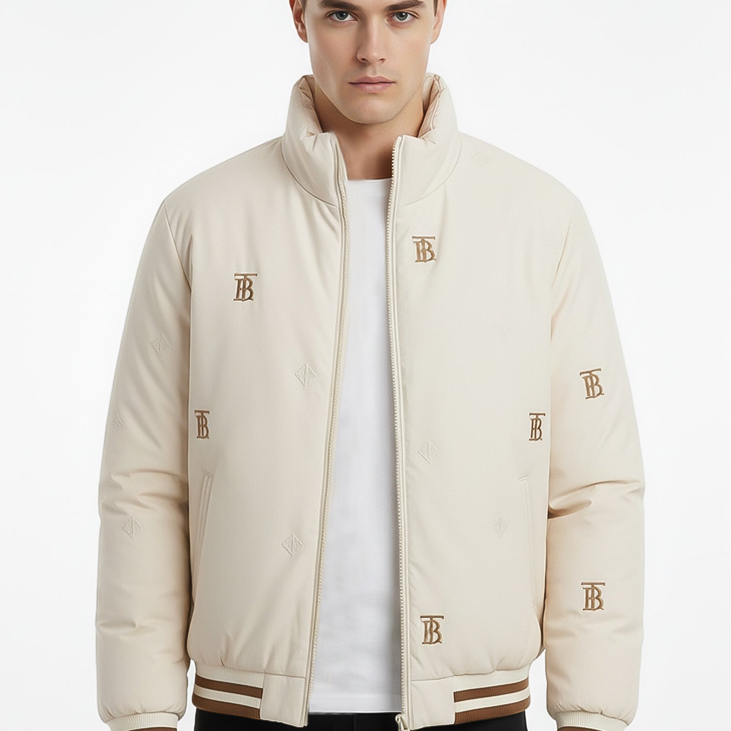 Burbry Winter Essential Men's Imported Puffer Jacket