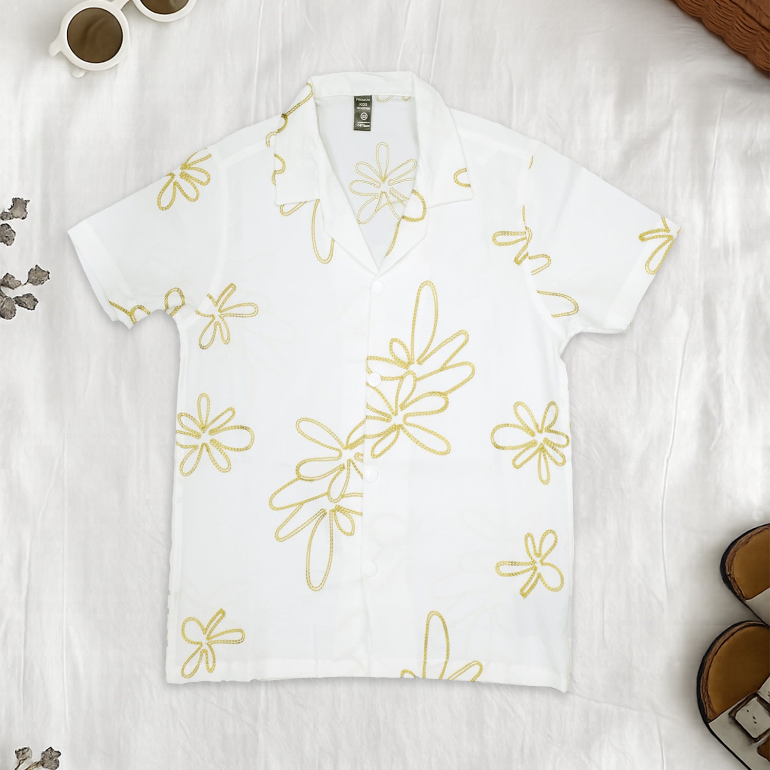 Turbo Regular-Fit Younger Kids Casual-Shirt