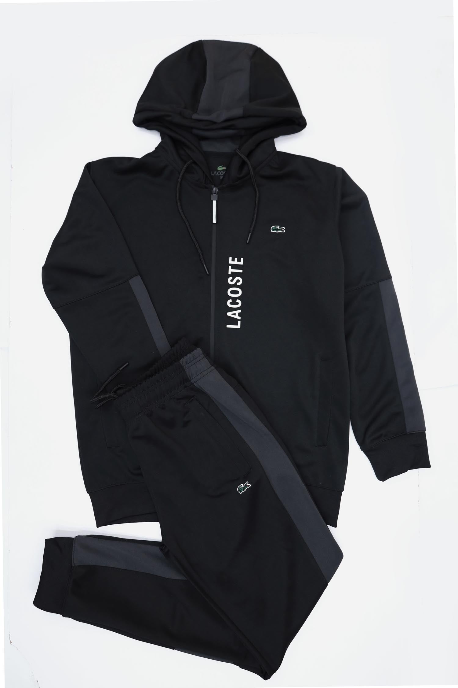 Lcaste Embroidered Logo Tracksuit In Black