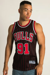 Chcago Bulls Denis Rodman 91 Men Sando