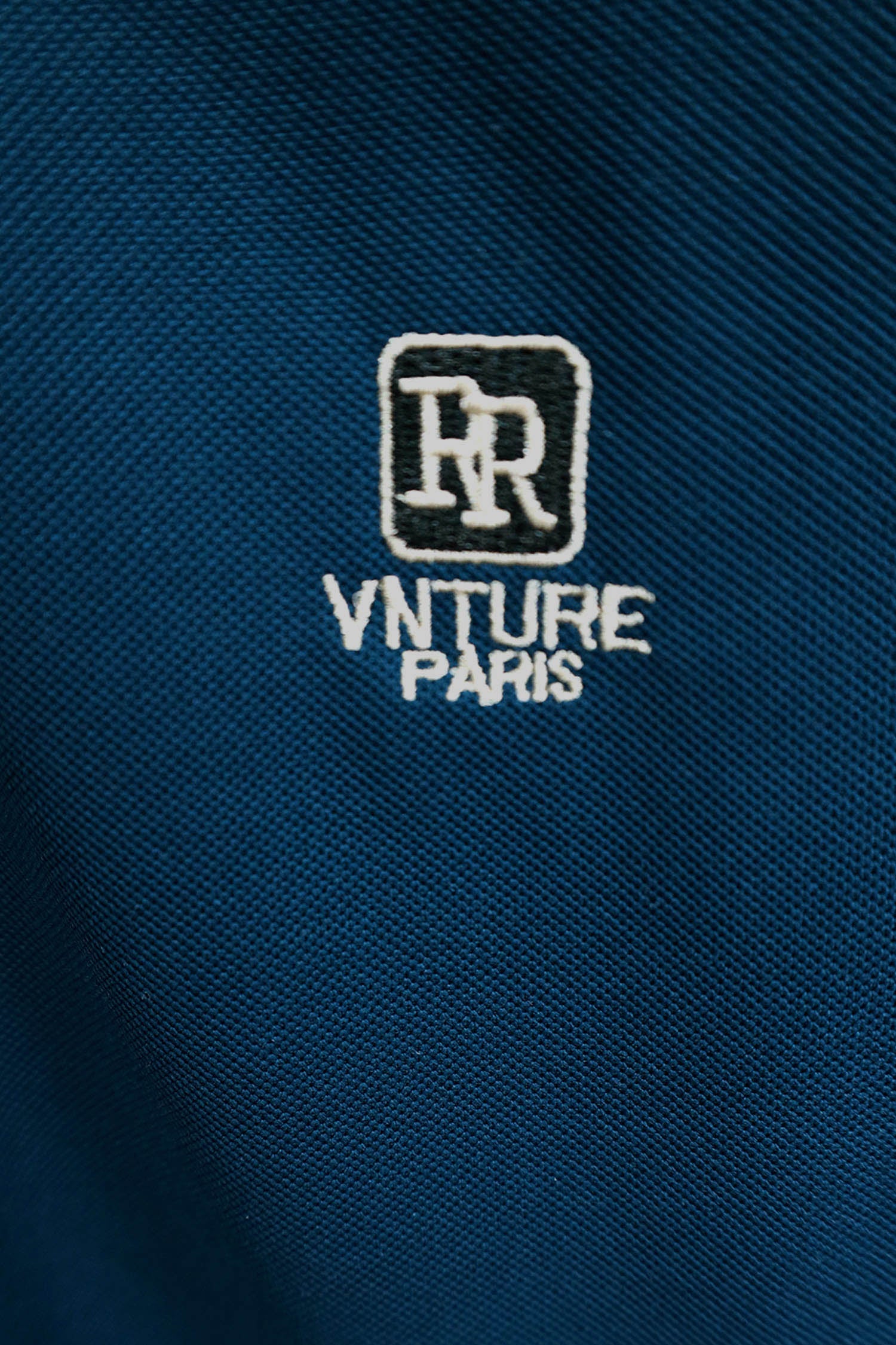 Paris Embroidered Logo Men Polo Shirt