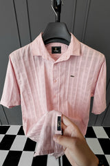 Turbo ShowOff Self Pattern Casual Shirt