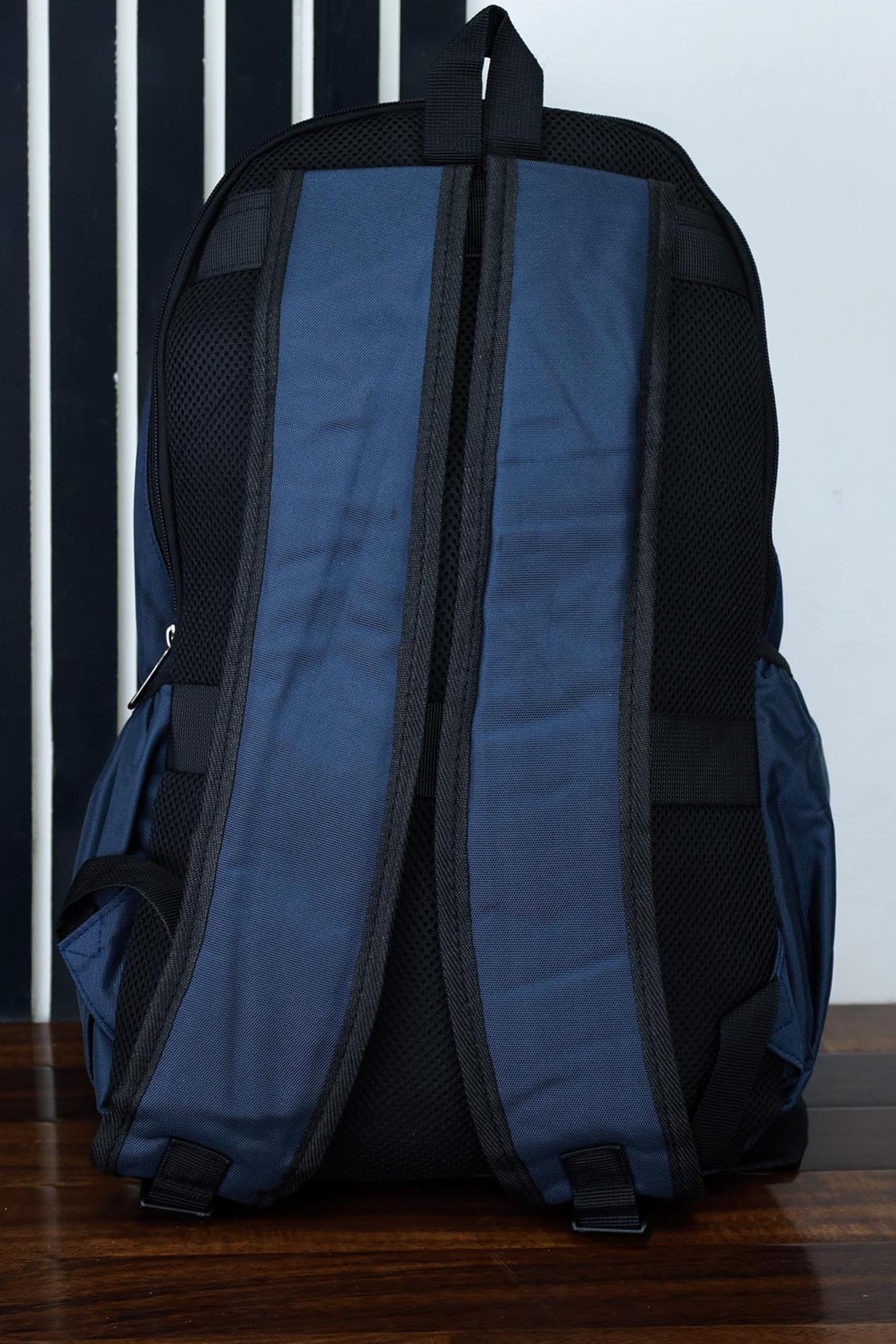 Adds Front Logo Backpack in Navy Blue