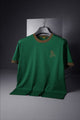 Turbo Contrasting Round Neck Tee