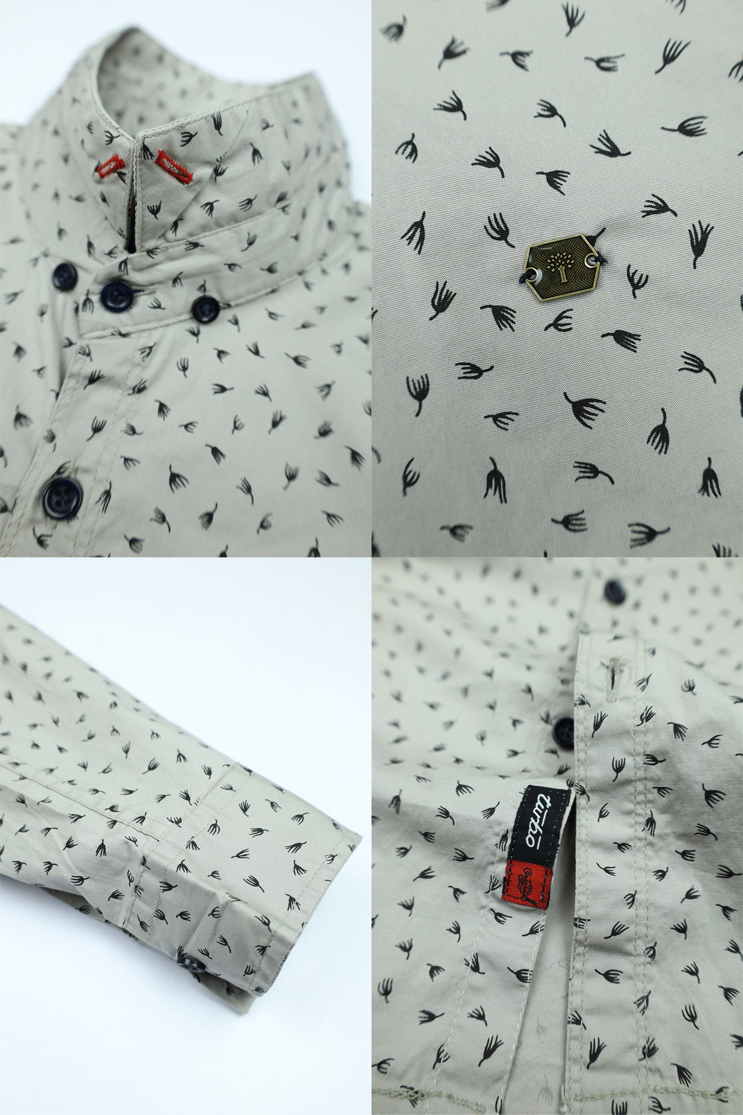 All Over Printed Design Full Sleeve Casual Shirt