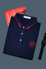 Vrsce Front Logo Men Polo Shirts