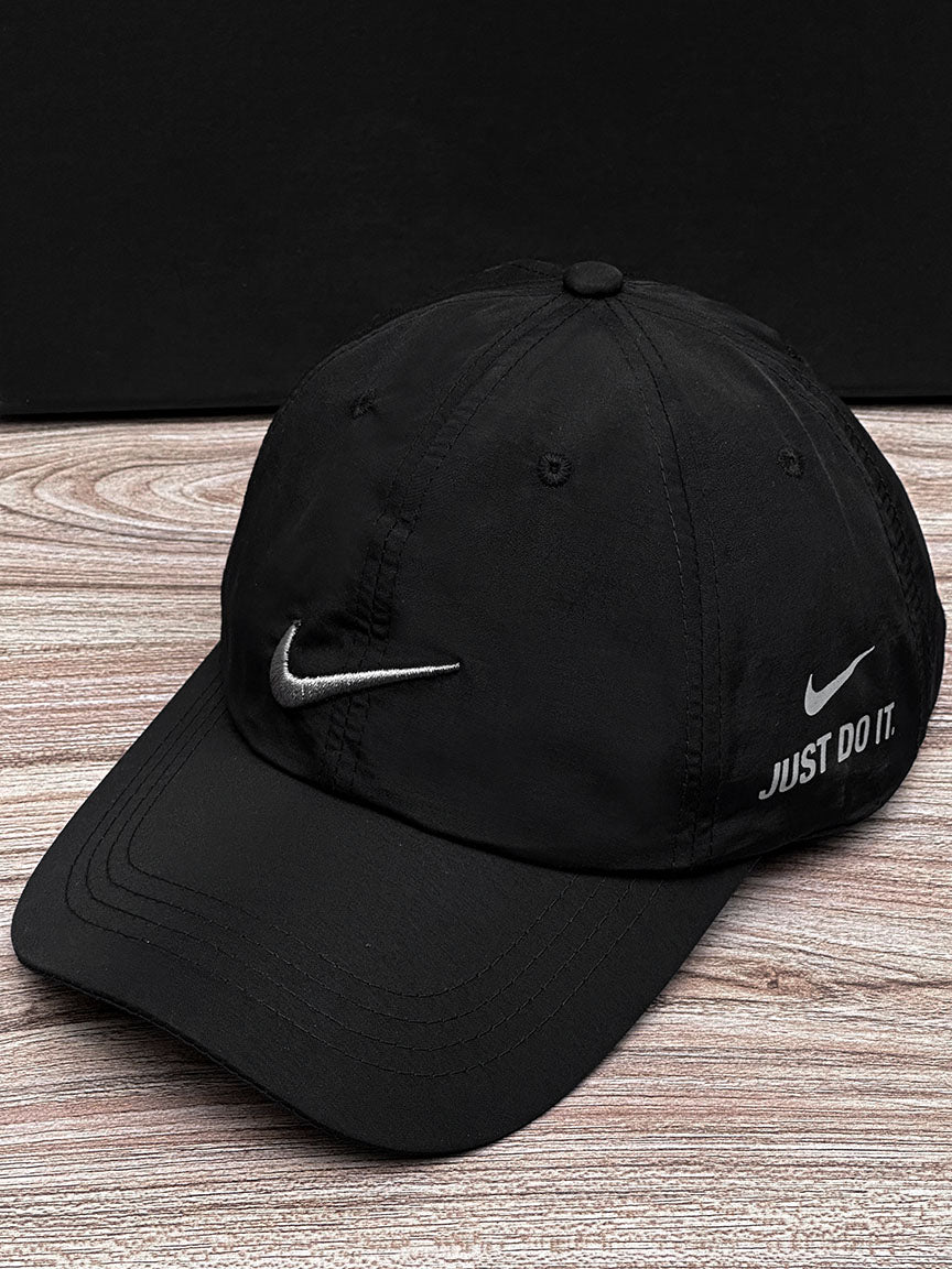 Nke Just Do It Imported Dry Fit Cap In Black