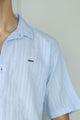 Turbo Endless Cool Embossed Casual Shirt In Light Blue