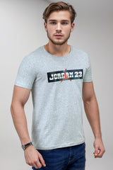 Jrdn Printed Logo Round Neck T-Shirt