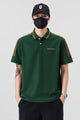 Hcket Contrasting Striped Sleeves Men's Polo Shirt