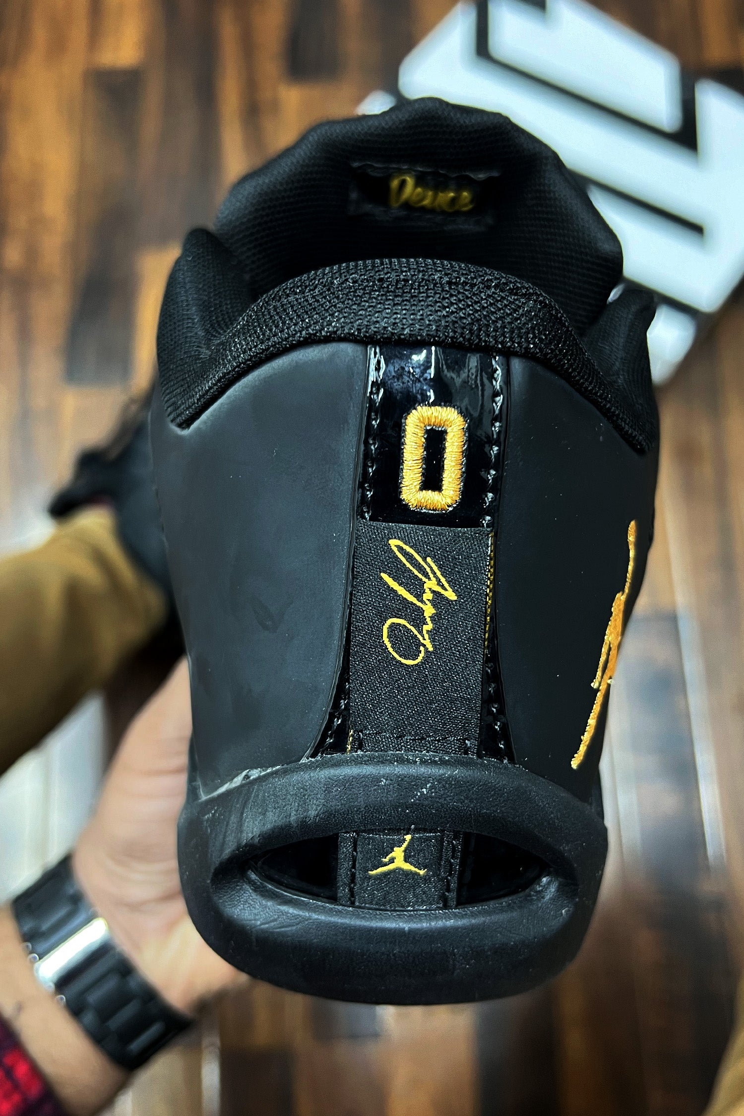 Jrdn Tatum 1 Sneakers In Black&Mustard