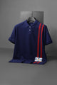 LA Mrtin Side Striped Style Men's Polo Shirt