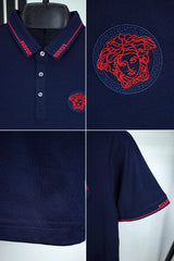 Vrsce Front Logo Men Polo Shirts