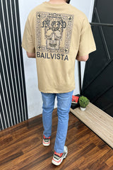 Branded Design Oversized T-Shirt