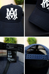 Amrii Imp Embroidered Logo Baseball Cap In Navy Blue