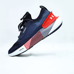 UA Project Rock Delta DNA Mens Sneakers In Navy Blue