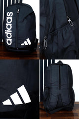 Adds Front Logo Backpack in Black
