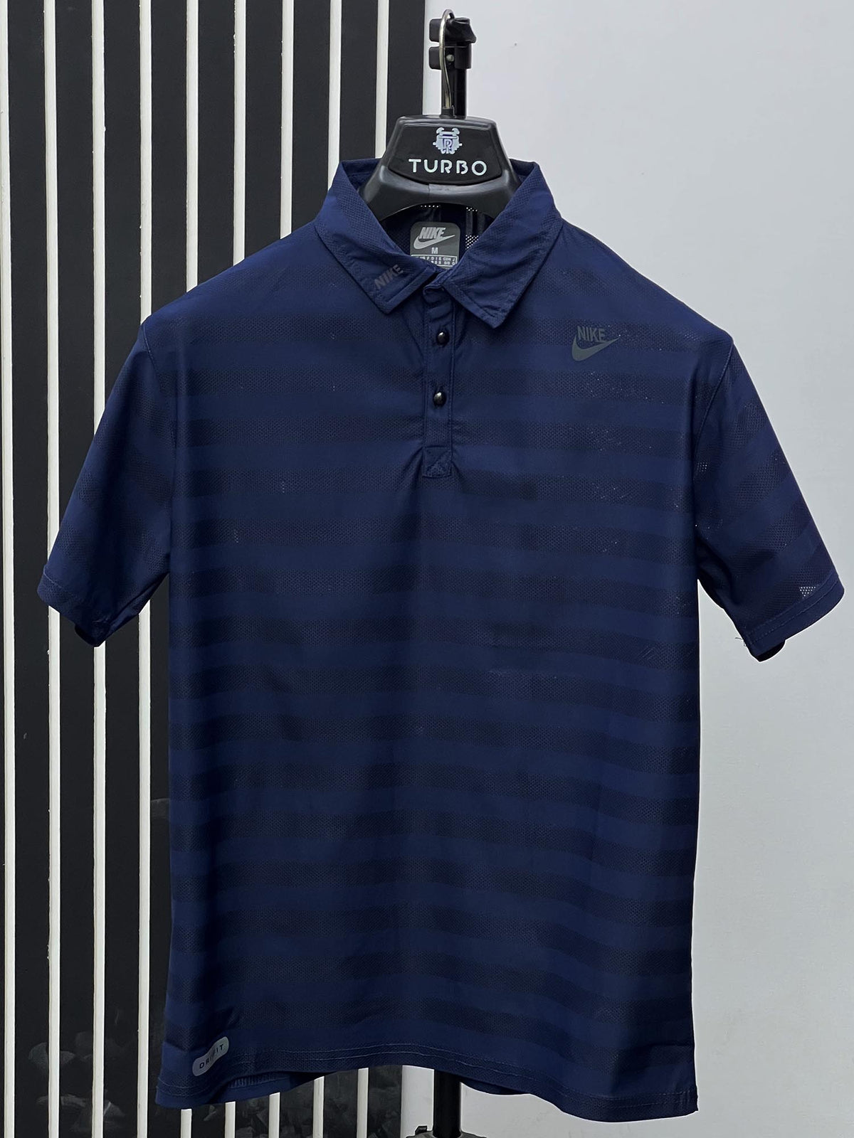 Imported Dry Fit Polo With Reflector Logo