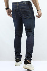 Slim Fit Turbo Jeans In Charcoal Blue