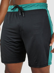 Turbo Training Side Stripe Shorts In Black