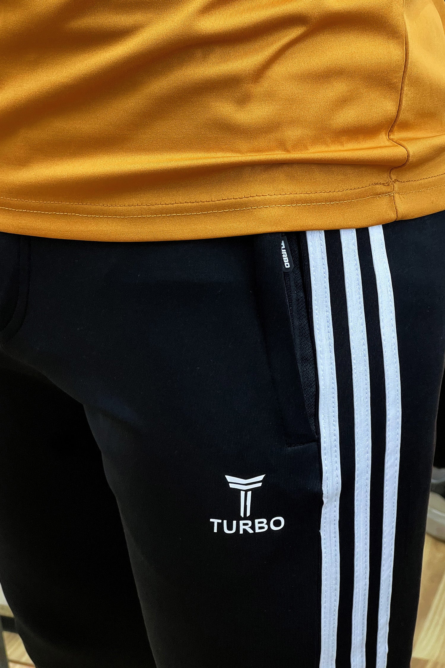 Turbo Signature Quickdry Tracksuit In Mustard